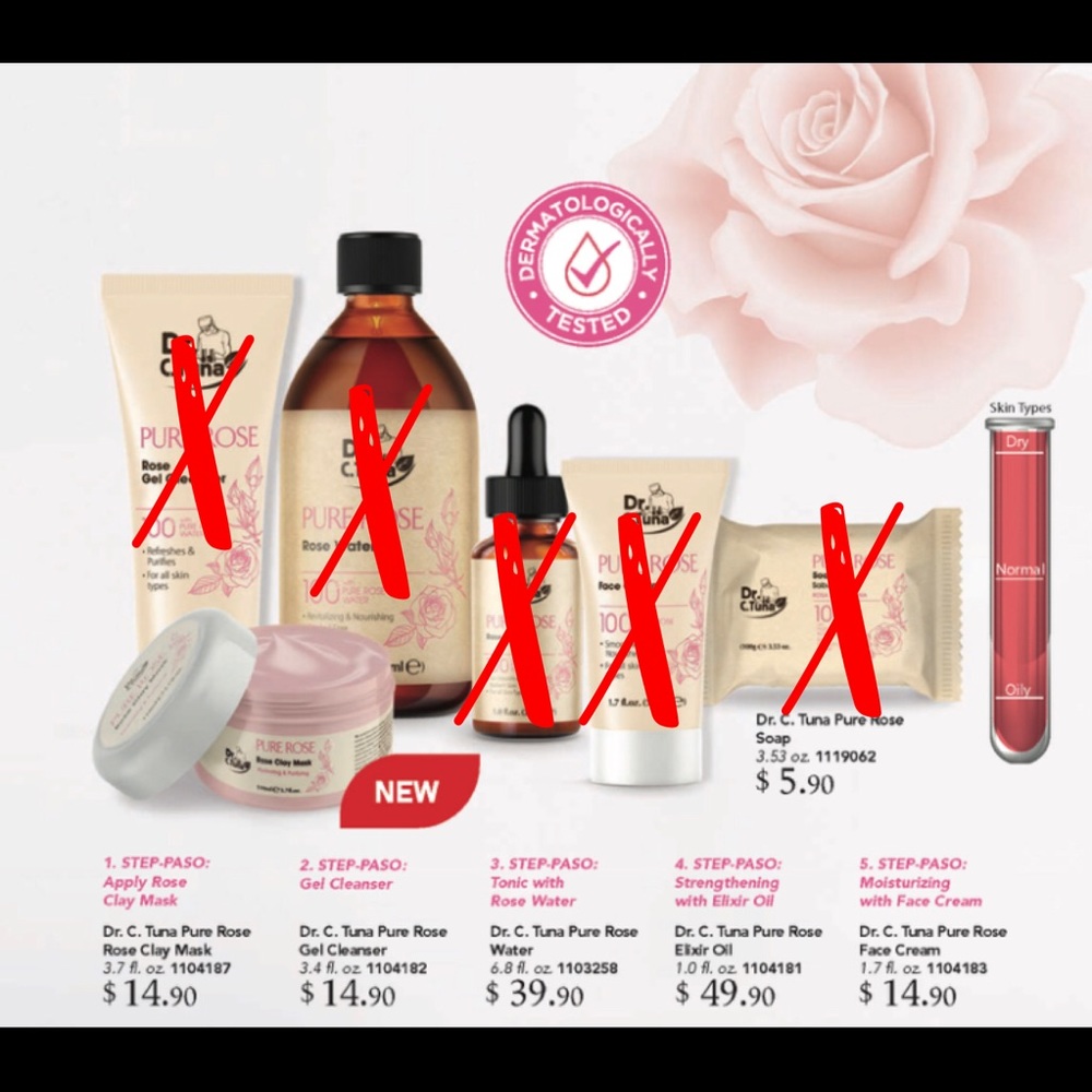 Dr C Tuna Pure Rose Clay Mask